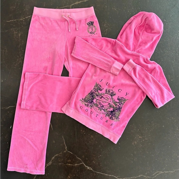 COPY - Juicy Couture Vintage Y2K Velour Tracksuit (529) - Picture 1 of 17